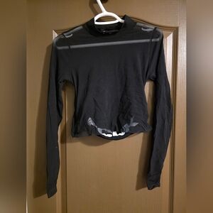 FCUK Black Long Sleeve Women's Top